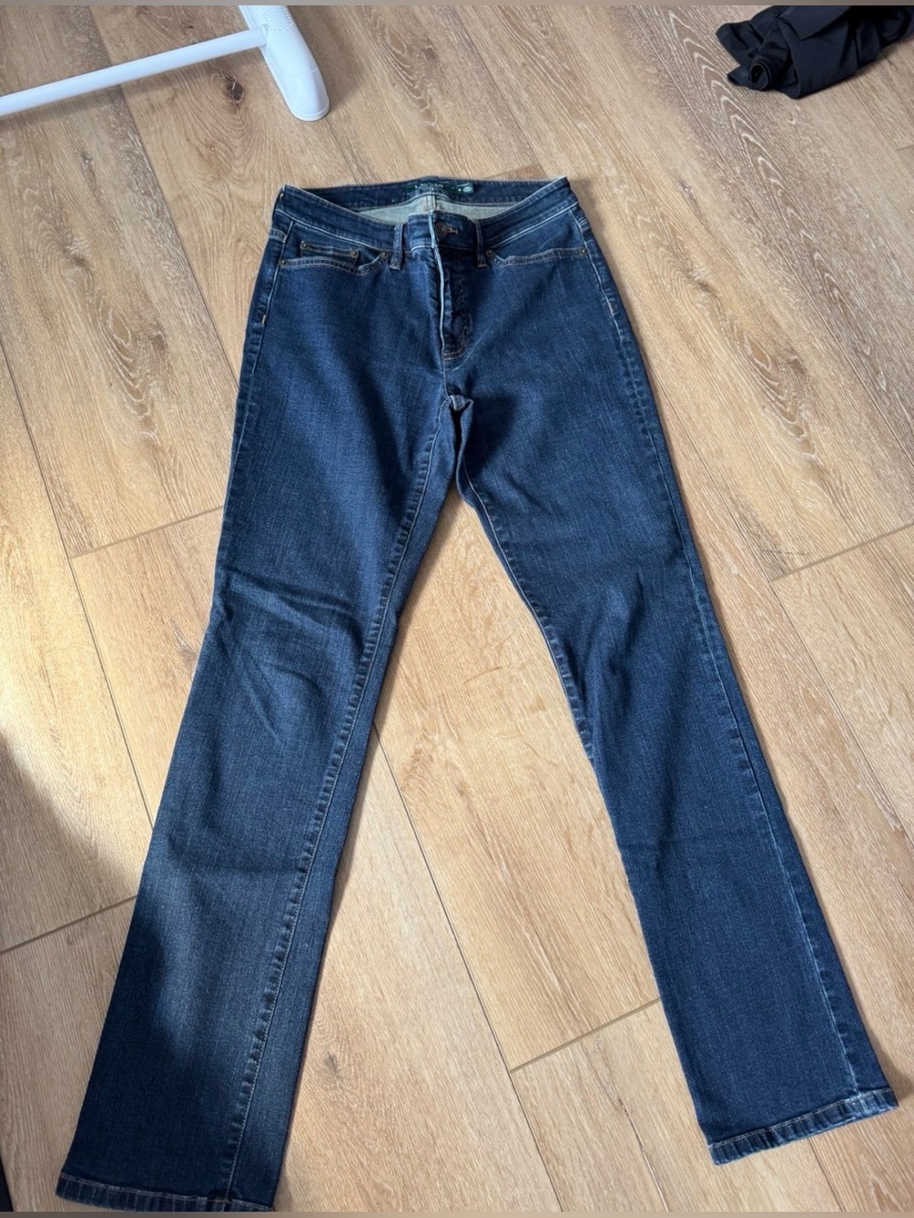 Lauren Ralph Lauren Modern Straight Curvy Women’s Denim Jeans Stretch Size 8
